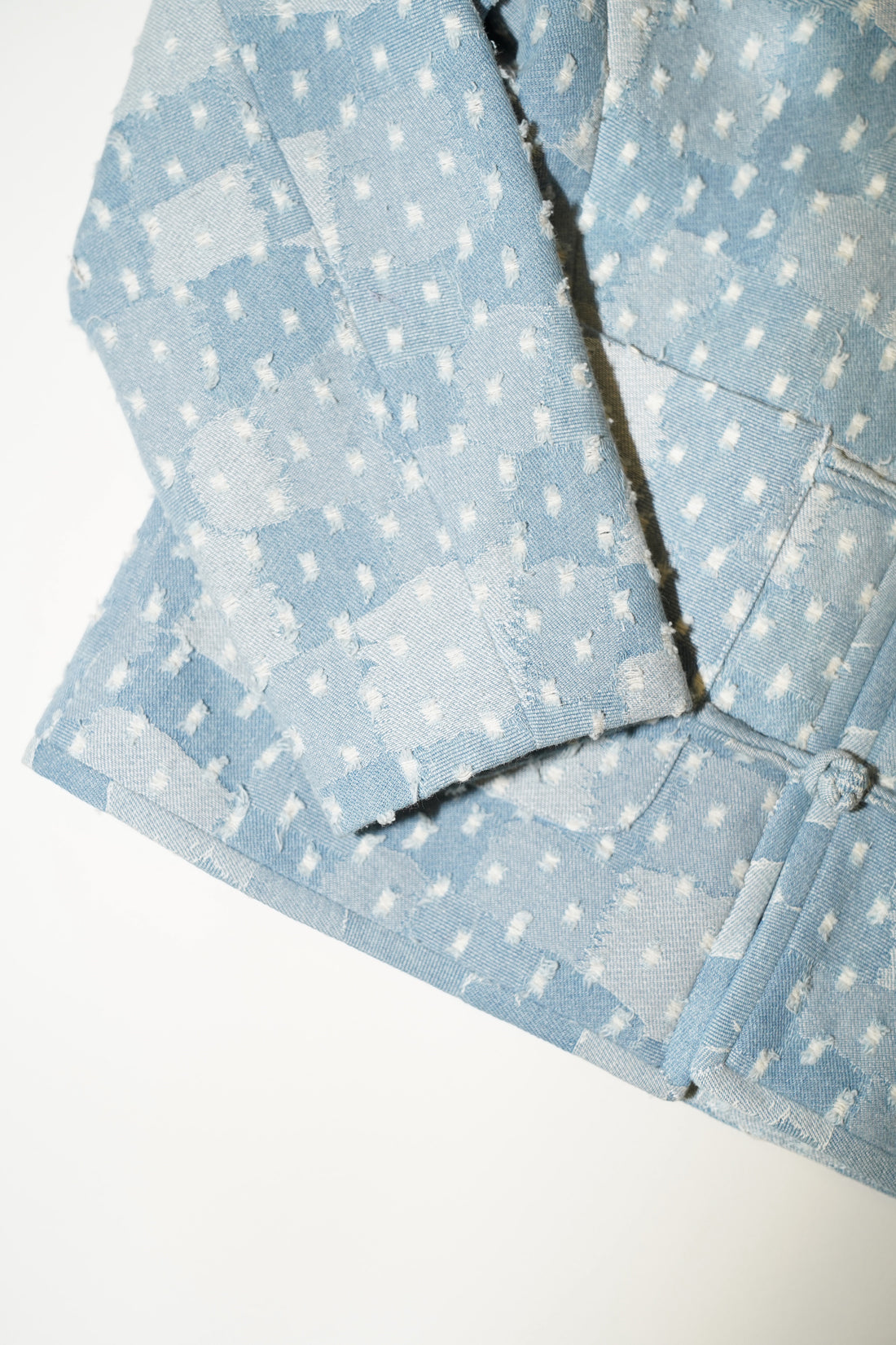Chinese Jacquard Denim Jacket