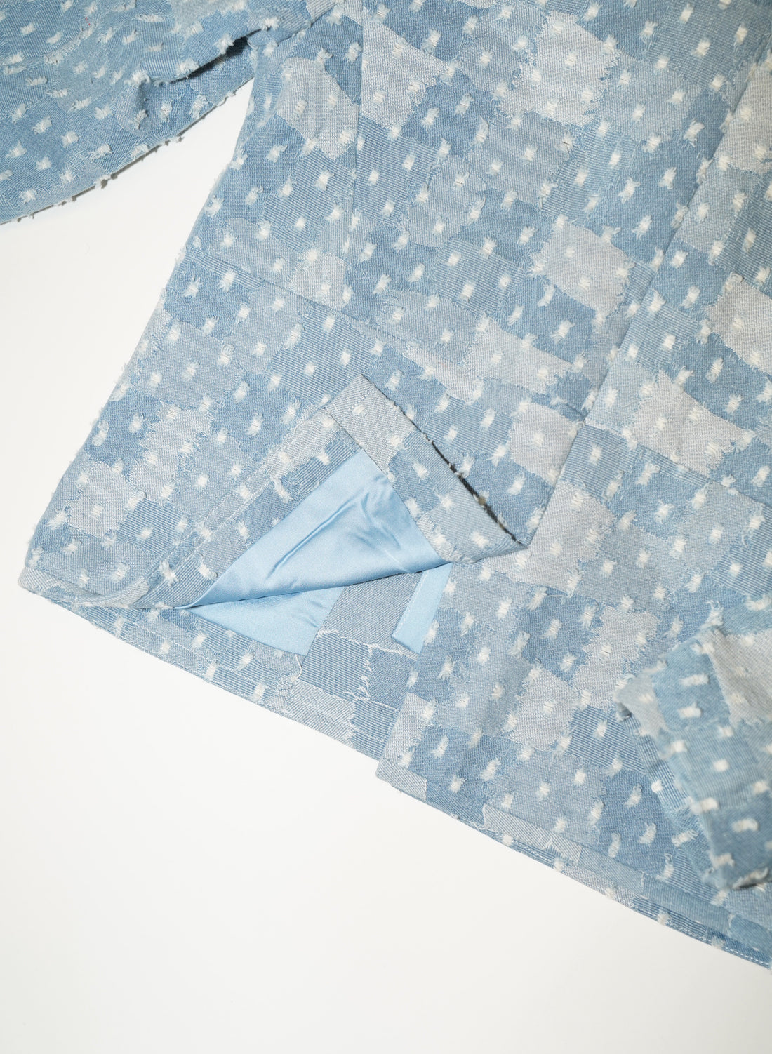 Chinese Jacquard Denim Jacket