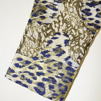 Leopard Jacquard Patch Pants