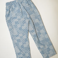 Chinese Jacquard Denim Pants