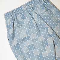 Chinese Jacquard Denim Pants